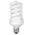 T4 12mm Spiral 20W CFL Bulb with Energy Saving
